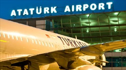 مطار اتاتورك الدولي  في اسطنبول